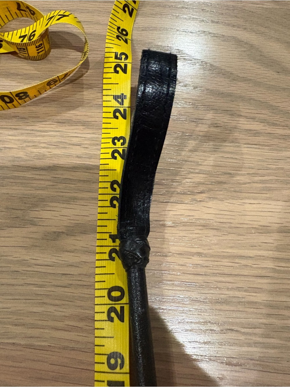 Black Leather Riding Crop - Picture 8 of 8